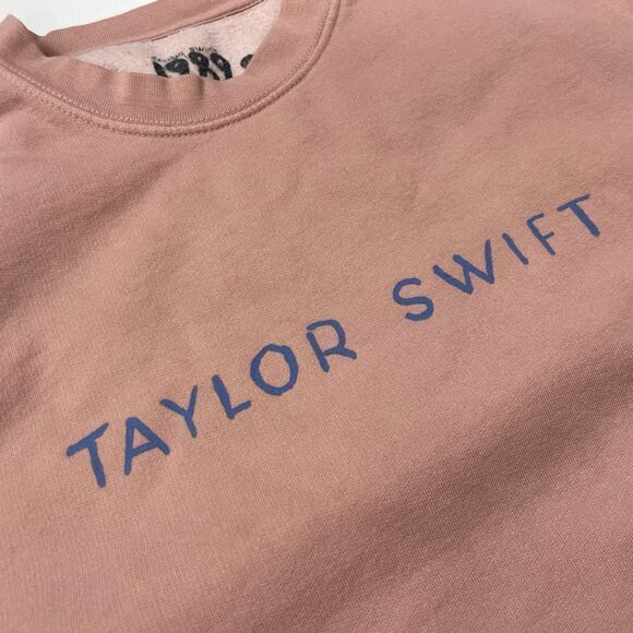 Taylor Swift 1989 Taylor’s Version Graphic Sweatshirt Women XXL Pink Music - Picture 4 of 9